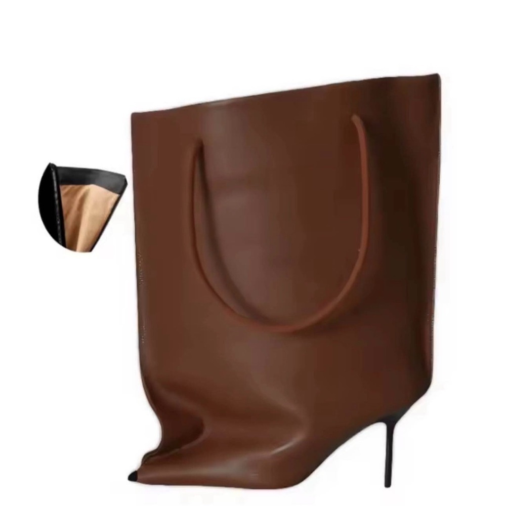 Unique trendy boots - size 8 or 40